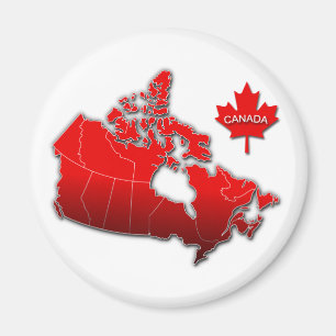 KANADA KARTA MAGNET