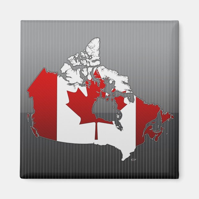 Kanada: Karta Magnet (Framsidan)