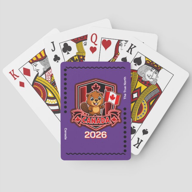 Kanada Kids Casinokort (Baksidan)