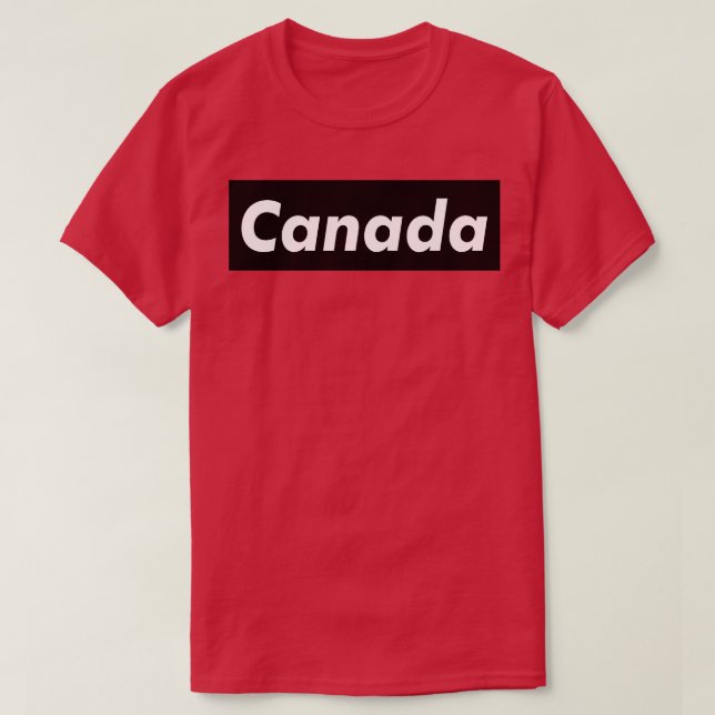 Kanada Kött Brown T Shirt (Design framsida)
