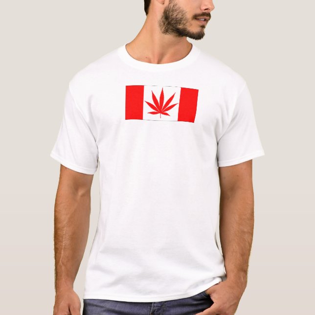 Kanada krukalöv - Route420 T-shirt (Framsida)