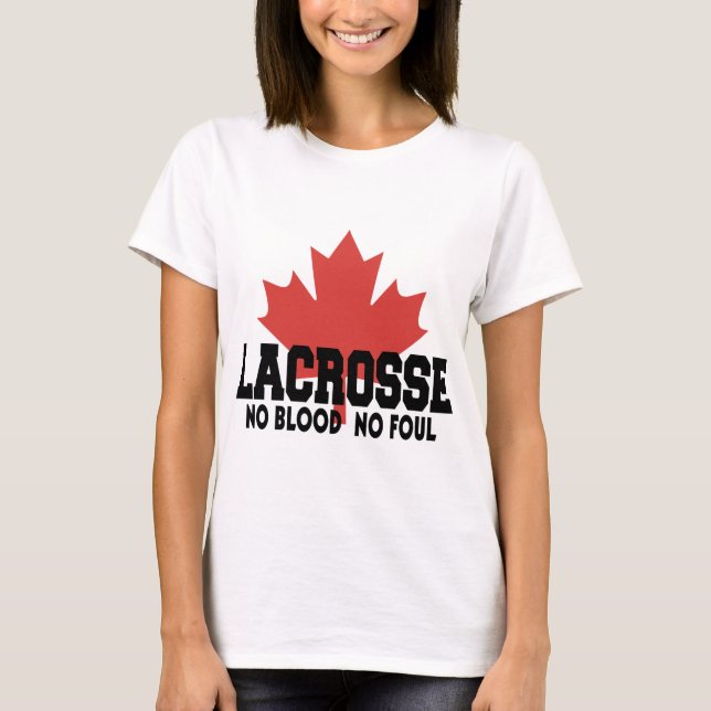 Kanada Lacrossekanadensare T-shirt (Framsida)