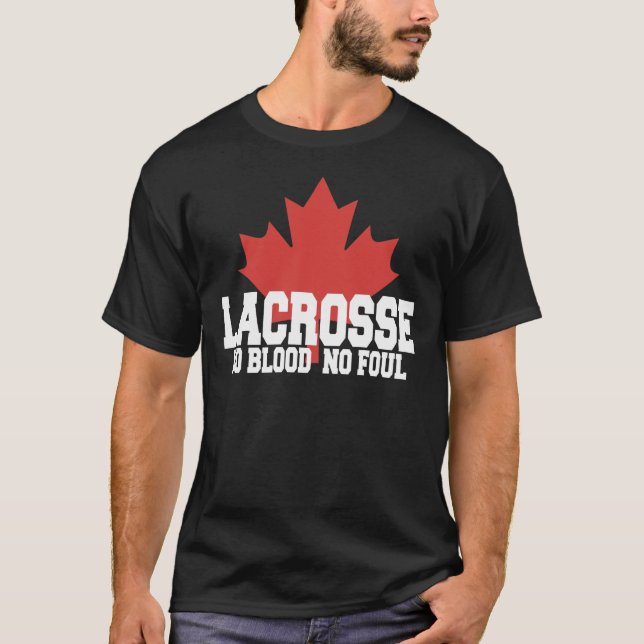 Kanada Lacrossekanadensare T-shirt (Framsida)