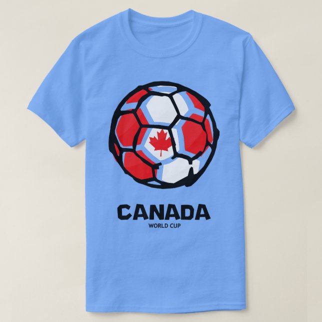 Kanada Land Flagga T Shirt (Design framsida)
