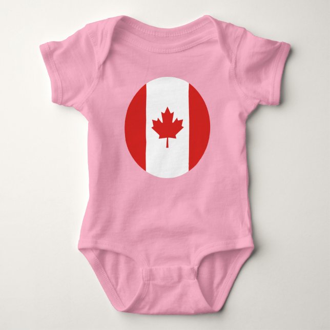 Kanada Landsflagga-20240 T Shirt (Framsida)