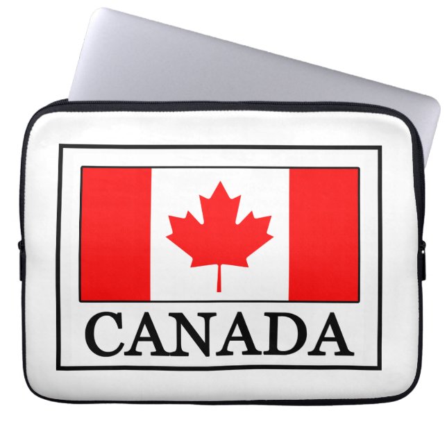 Kanada Laptop Sleeve (Framsidan)