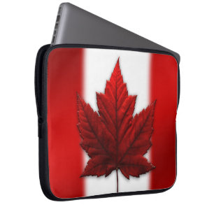 Kanada Laptopfodral Kanada Flagga Dator Souvenir Laptop Fodral