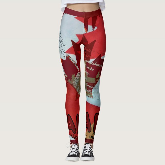 Kanada Leggings (Framsida)