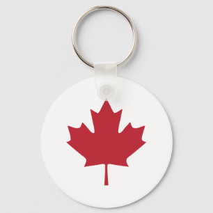 Kanada lönnlöv Keychain Nyckelring