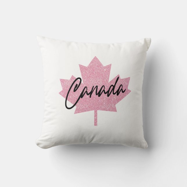 Kanada Lönnlöv    Kudde (Framsida)