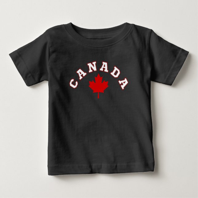 Kanada lönnlöv  t shirt (Framsida)