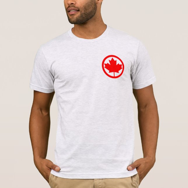 Kanada Lönnlöv   T Shirt (Framsida)