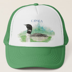 Kanada Loon Cap Truckerkeps