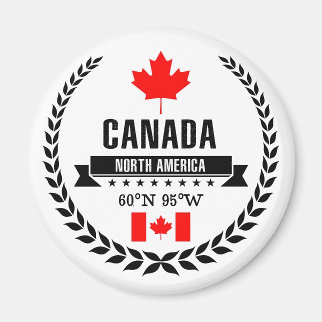 Kanada Magnet (Framsidan)