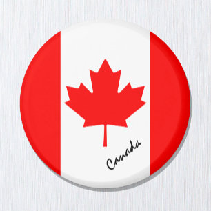 Kanada Magnet, resa/sport, Kanadensiska Flagga Magnet