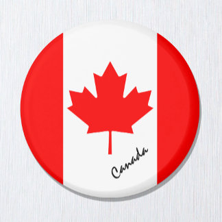 Kanada Magnet, resa/sport, Kanadensiska Flagga Magnet