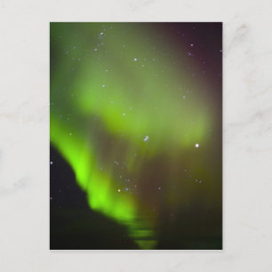 Kanada, Manitoba, Churchill. Aurora Borealis i Vykort