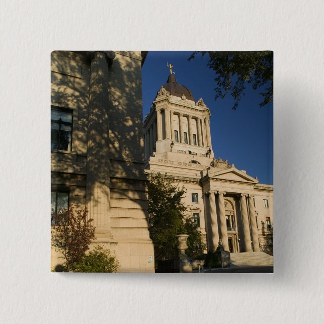 Kanada, Manitoba, Winnipeg: Manitoba Legislative Knapp (Framsida)