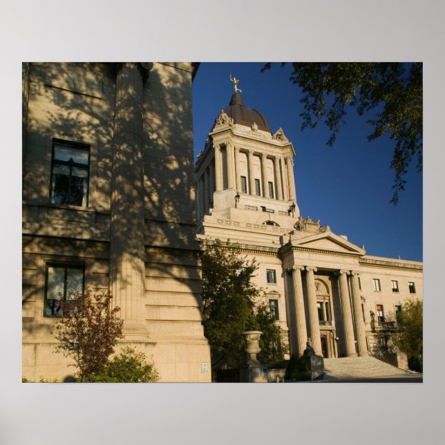 Kanada, Manitoba, Winnipeg: Manitoba Legislative Poster (Framsidan)
