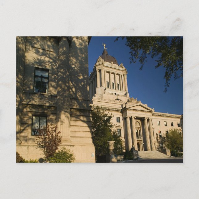 Kanada, Manitoba, Winnipeg: Manitoba Legislative Vykort (Framsida)