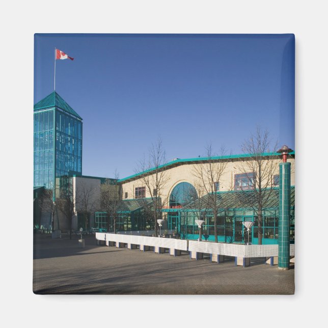 KANADA, Manitoba, Winnipeg: The Forks Market Magnet (Framsidan)