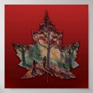 Kanada Maple Löv Art Prints - Poster