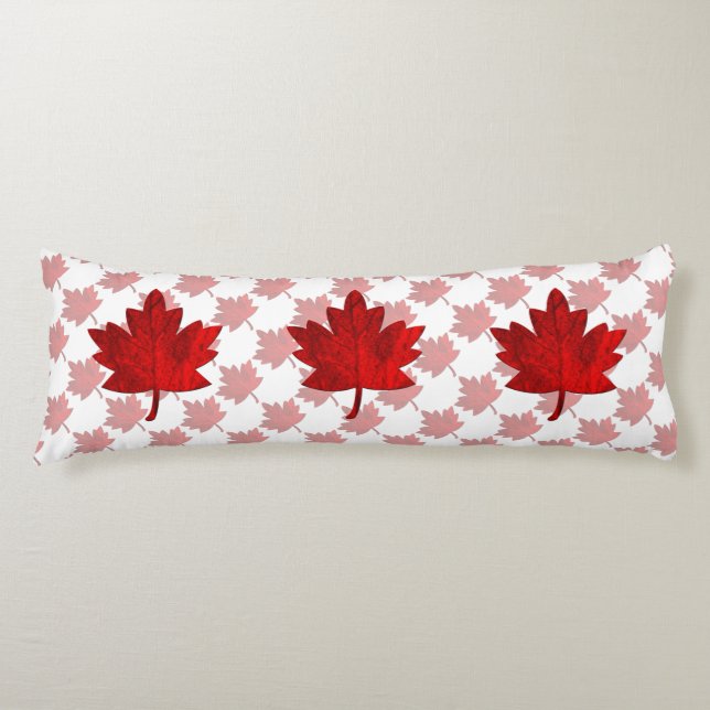 Kanada-Maple Löv av Shirley Taylor Kroppskudde (Framsidan)