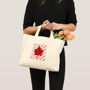 Kanada-Maple Löv av Shirley Taylor Mini Tote Bag Tygkasse