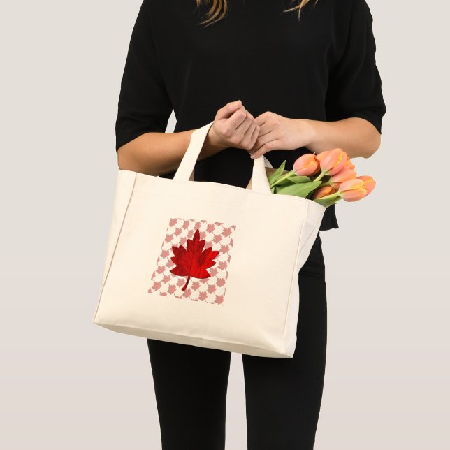 Kanada-Maple Löv av Shirley Taylor Mini Tote Bag Tygkasse (Framsida (produkt))