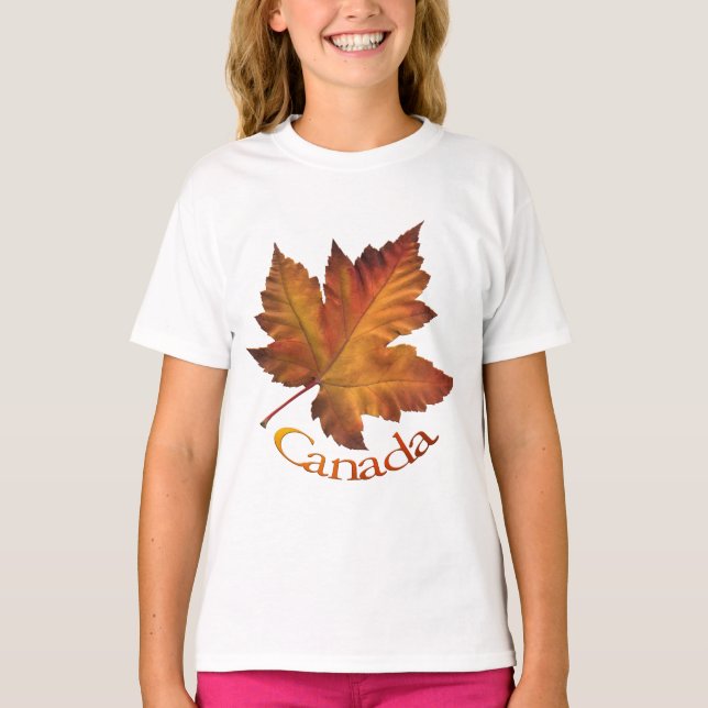Kanada Maple Löv Barn Kanada Sweatshirt Souvenir Tröja (Framsida)