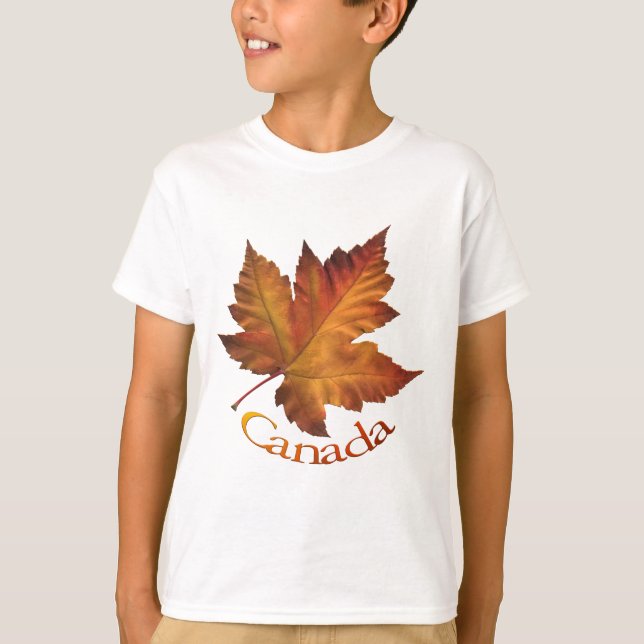 Kanada Maple Löv Barn Kanada Sweatshirt Souvenir Tröja (Framsida)