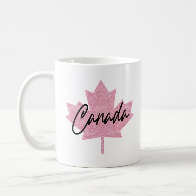Kanada Maple löv Kaffemugg (Vänster)