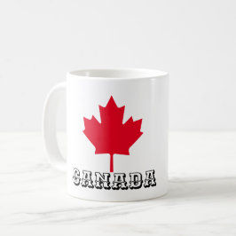 KANADA MAPLE LÖV - KANADADAG KAFFEMUGG
