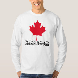 KANADA - MAPLE LÖV - KANADAGEN T SHIRT