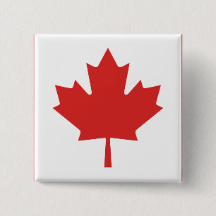 Kanada Maple Löv Knapp