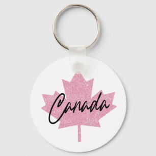 Kanada Maple löv Nyckelring