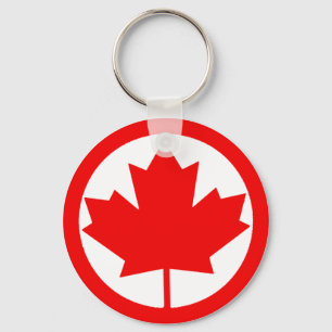 Kanada Maple Löv Nyckelring
