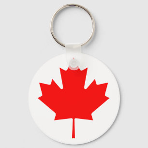 Kanada Maple Löv Nyckelring