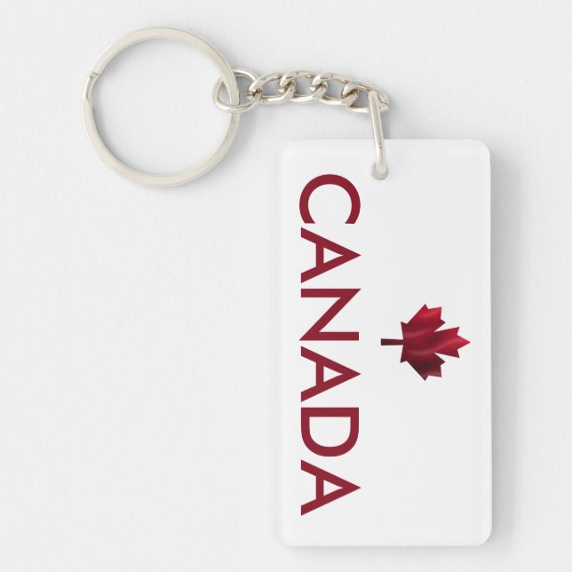 Kanada Maple Löv och Namn (Framsidan)