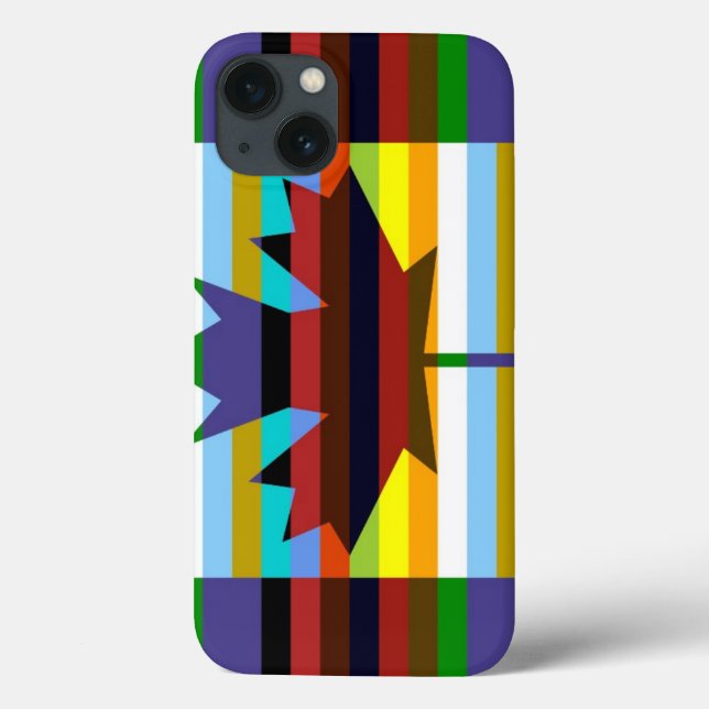 Kanada Maple Löv Pop Art 2 (Baksida)