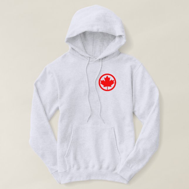 Kanada Maple Löv Sweatshirt (Design framsida)