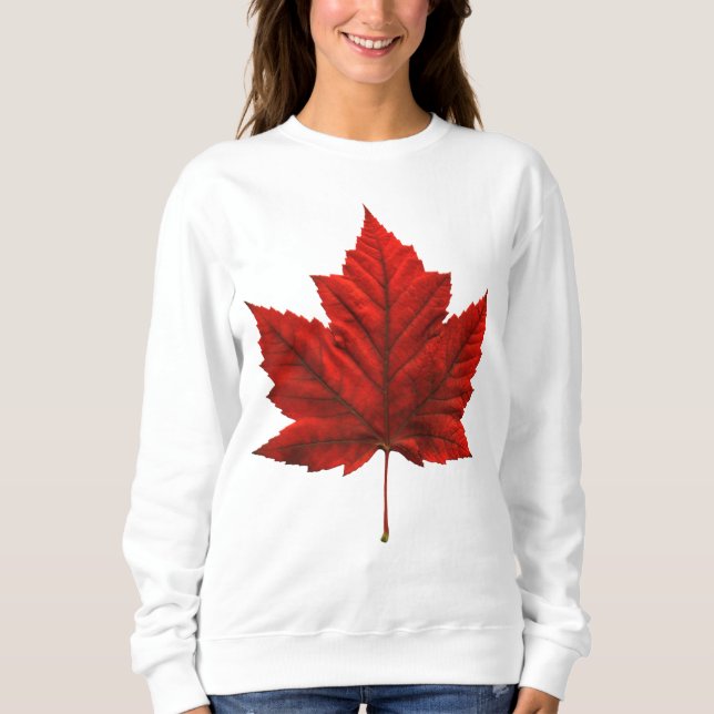 Kanada Maple Löv Sweatshirt Anpassningsbar Canada  T Shirt (Framsida)