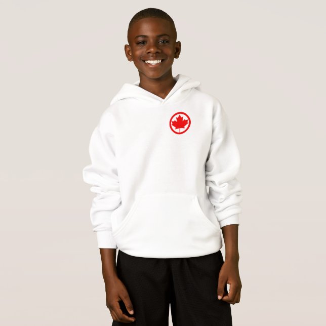 Kanada Maple Löv T Shirt (Hel framsida)