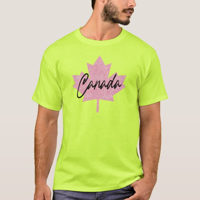 Kanada Maple löv T Shirt (Framsida)