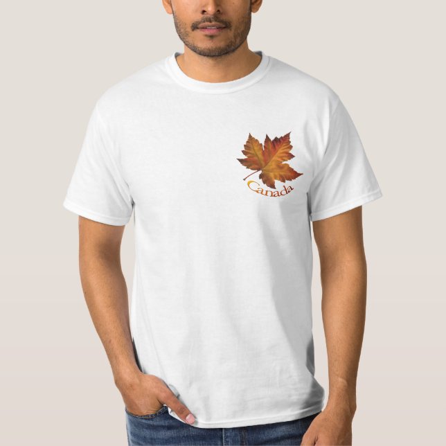 Kanada Maple Löv T-Shirt Manar Canada Shirt (Framsida)