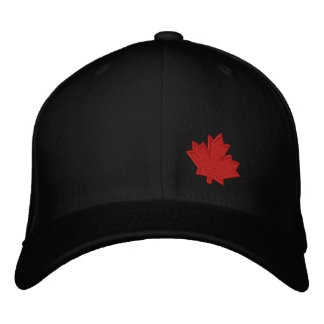 Kanada Mapleleaf Baseball Cap Broderad Keps