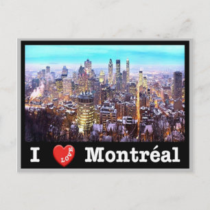 Kanada - Montréal - I Kärlek - Vykort