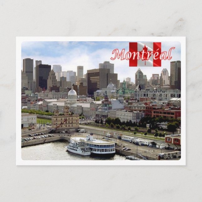 Kanada - Montréal - Vykort (Framsida)