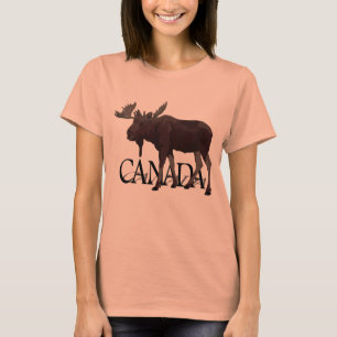 Kanada Moose Dress Retro Canadian Moose Souvenir T-shirt