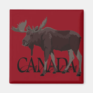 Kanada Moose Fridge Magnet Canada Souvenir Magnet